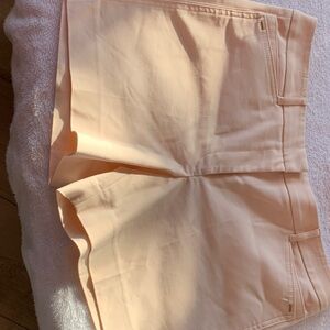 White House Black Market Peach High Waist Shorts